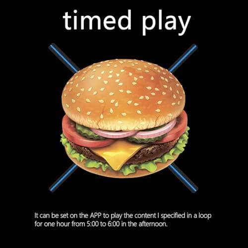 3Dhologramfan, 52cm 3Dhologramfan Projector HD LED Holographic Christmas Tree Advertising Display with Remote Bluetooth WiFi,1500 Video Library for Business,Bar,Halloween Missyou 20.5 Inch - Thumbnail 4