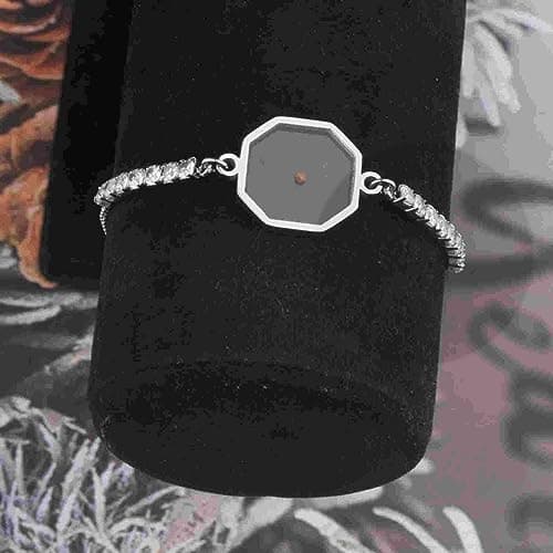 YLWJSP Mustard Seed Bracelet Christian Gift Mustard Seed Jewelry Bracelet Faith Gift Inspirational Jewelry Religious Gift for Women (square br) - Thumbnail 5