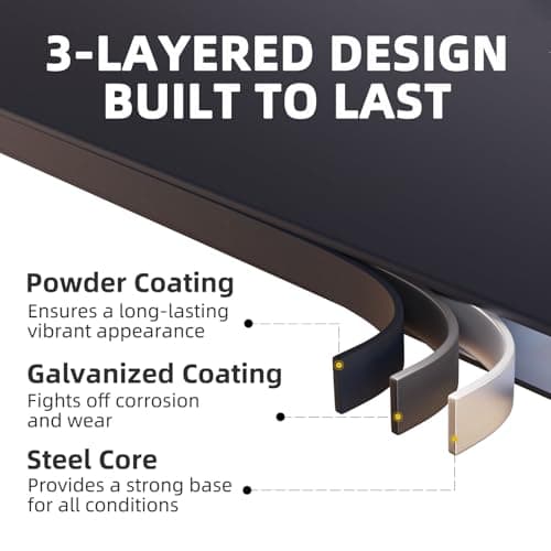 House Numbers for Outside, Personalized Metal House Number Sign, Modern Metal Address Signs for Houses, Large Number Address Plaque with Floating Screw Kit - Thumbnail 4