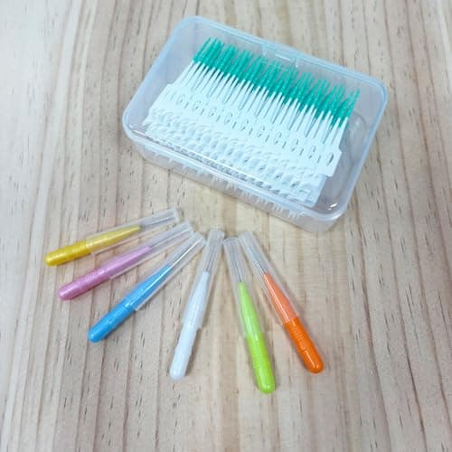 Maoerdental 360PCS Interdental Brushes,Disposable Soft Silicone Brace Brush,Bendable Dental Picks Braces flossing Teeth Cleaning Tools - Thumbnail 6