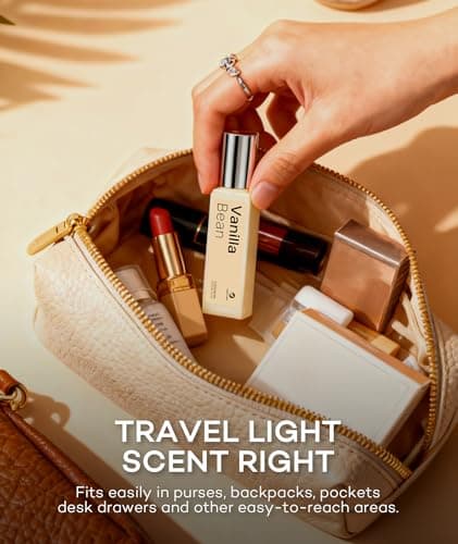 purefittech Pheromones Perfume for Women, Vanilla Bean Fragrance Roll-on Long Lasting Pheromone Perfume Oil, 0.34 fl oz (10ml) Travel Size Extrait de Parfum Made in USA - Thumbnail 6