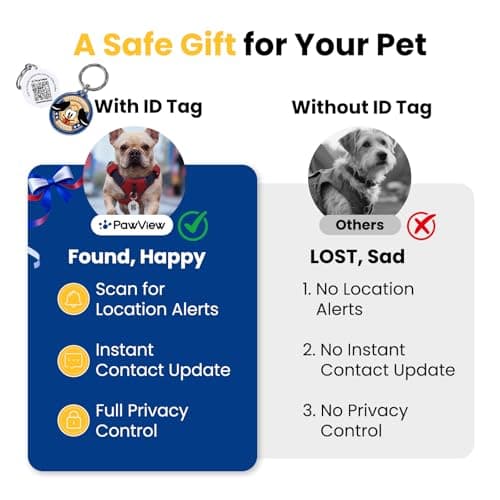 No Pull Dog Harness for Medium & Large Dogs, Lightweight Escape Proof Adjustable Dog Harness with Pocket, Front & Back Clip, Reflective Soft Vest with ID Tag, for Running Walking, Red - Thumbnail 6