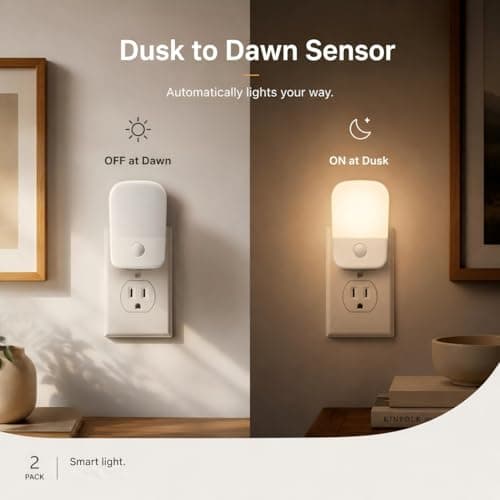 Specmsky Night Lights Plug into Wall, 2 Pack - Thumbnail 3