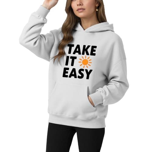 YARBCEN Womens Hooded Hoodies Sweatshirts - Long Sleeve Crewneck Sweaters With Pocket 2026 Fashion Spring Oversized Clothes - Image 1