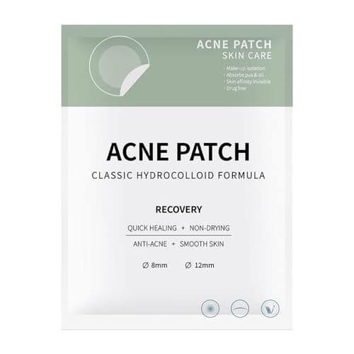 Safirst Zit Patch Hydrocolloid Pimple Patches Acne Patches 2 Sizes Invisible Spot Blemish Stickers Easy Removal Treatment for Breakouts Absorbs Zits Hiding Face Emergency Treatments - Image 1