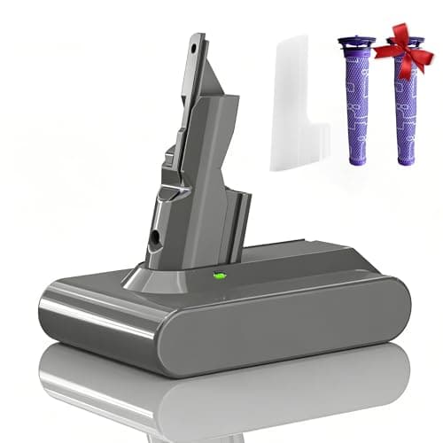 GREATXILI Premium 6500mAh for Dyson V7 Battery Replacement Compatible with SV11 Motorhead Animal Extra Mattress Absolute Trigger Allergy Vacuum Cleaners with 2 Pre-Filters - Image 1