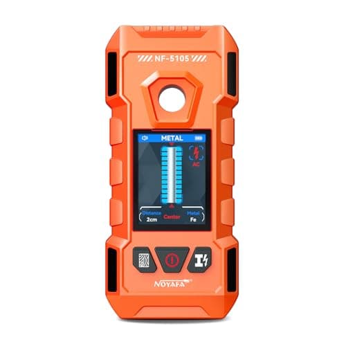NOYAFA Rechargeable Stud Finder Wall Scanner, 6 in 1 Electronic Wall Detector