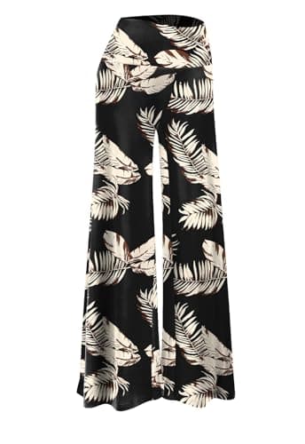 Arolina Palazzo Pants for Women Dressy Casual Wide Leg Pants for Women Stretchy Flowy High Waist Lounge Pants Trousers - Image 1