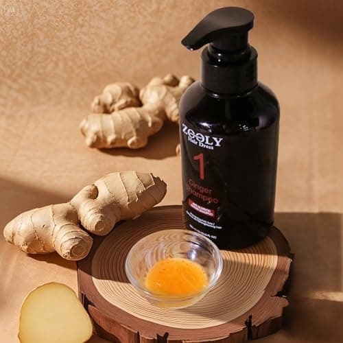 ZOOLY PROFESSIONAL Ginger Shampoo 10.15 Fl Oz- Anti Hair Loss, Salon Level Scalp Care for Men and Women - Thumbnail 2