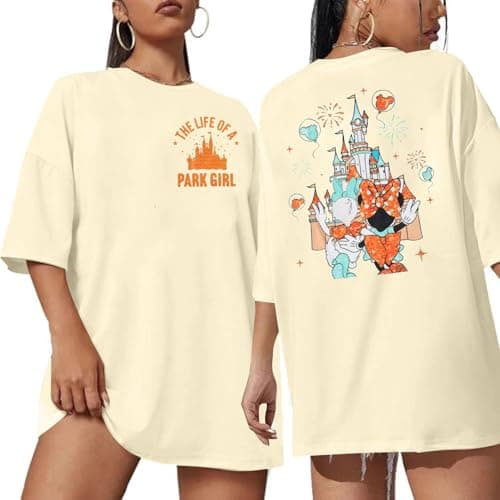 Magical Shirt for Women Girls Just Wanna Have Fun Shirts Casual Besties Vacation Trip Tee Magic Kingdom Holiday Tops - Image 1