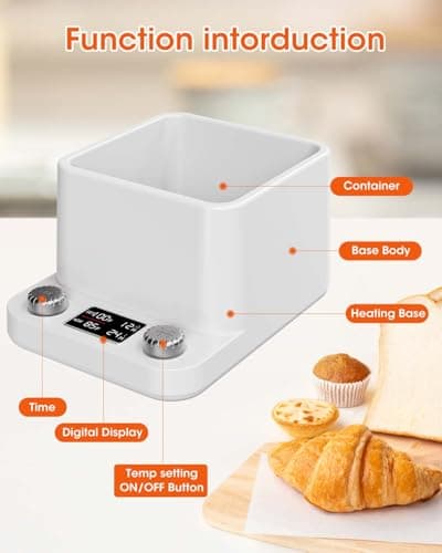 MYMULIKE Sourdough Starter Warmer for Sourdough and Kombucha Brewing - Waterproof Water Bath Heat Pad for Constant Temperature Control - Multi-Purpose Kitchen Warmer for Bread Proofing and Yogurt - Thumbnail 6