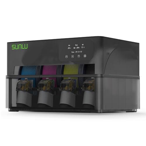 SUNLU AMS Heater, Compatible with Bambu lab AMS Gen 1 – Enables Simultaneous Printing & Drying, Easy Installation, Fast Heating to 70°C, 4-Spool Capacity Filament Dryer (Not Included AMS) - Image 1
