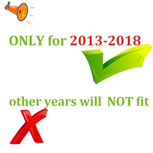 VaisbyTown Automotive Grille Inserts for BMW 3 Seres 2013-2018 (ONLY Fit 8-Beams Front Grill, NOT Fit 11-Beams/4 Series),Front Grill Accessories - Thumbnail 6