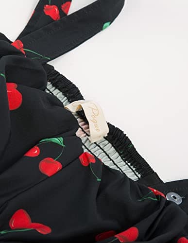 Belle Poque Black Cherry Baby Shower Bridal Shower Dress 2026 Summer Sun Dresses Wedding Guest Cocktail Party Dress 2XL - Thumbnail 6