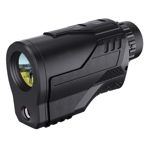 PEAKPULSE Range Finder for Hunting 2200 Yards 8X Magnification HDLCD Screen Range Finder Hunter Rechargeable HCD Los Mode Scan Angle Height Measurement