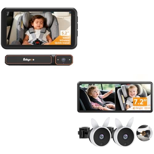 BV6 Wireless Car Baby Monitor & BV3 PRO Dual Car Baby Monitor - Image 1