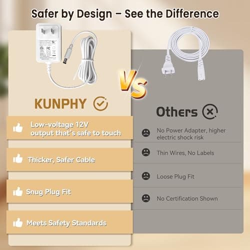 KUNPHY Jewelry Cleaner, 46KHZ, 12OZ Capacity, Ultrasonic Jewelry Cleaner with 50ml Solution, One-Touch Operation, Professional Ultrasonic Cleaner Idea for Silver, Gold Jewelry, Glasses, Rings, Diamond - Thumbnail 5