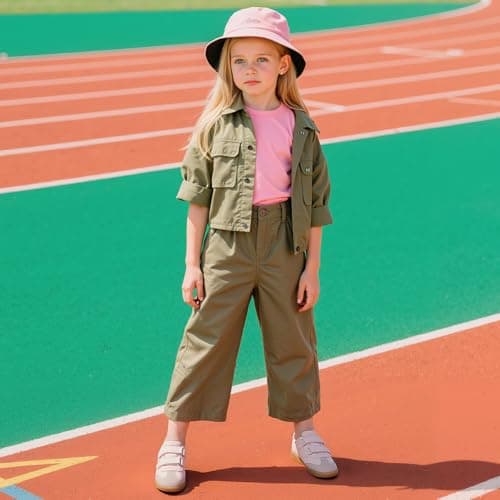 QIY Pink Girls Sneakers Toddler Kids Walking Sneakers Shoes Soft Tennis Sports Girl Shoes with Dual Hook and Loops - Thumbnail 3