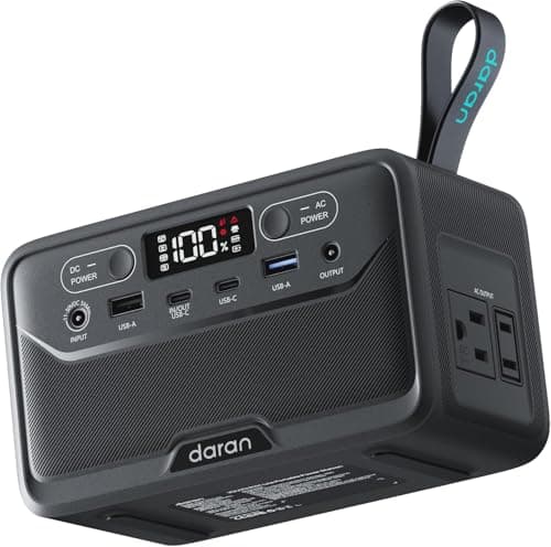 Portable Power Station 89.6Wh, 200W Surge, Power Bank with AC Outlet 100W - Image 1