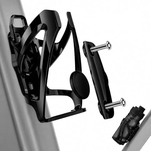 Bike Water Bottle Cage with Built-in Item Finder, Works with Find My App, Hidden Anti-Loss Bicycle Finder, No Extra Tag Needed, Waterproof Bottle Holder for Road Bike MTB E-Bike - Image 1