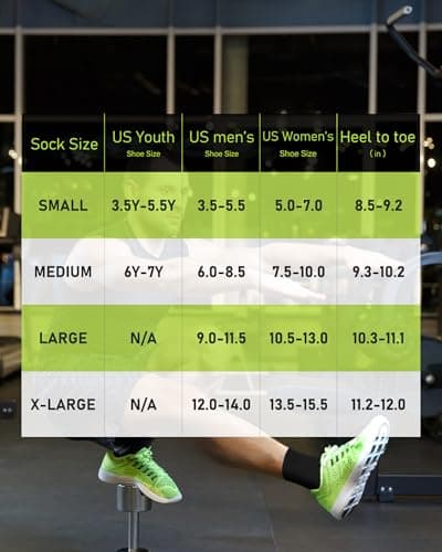 SITOISBE Quarter Compression Socks for Men Women, Cushioned Running Hiking Socks, X-Large, Black (4 Pairs) - Thumbnail 2