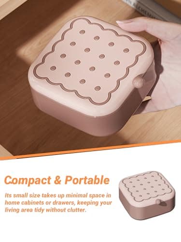 Travel Sewing Kit with Magnetic Tools | Compact Portable Set for Women Teens Girls Grandmas | Ideal for Home School Travel Clothes Mending & Embroidery | 3.9x2.8x1.2 Inches (10x7x3cm) - Thumbnail 5