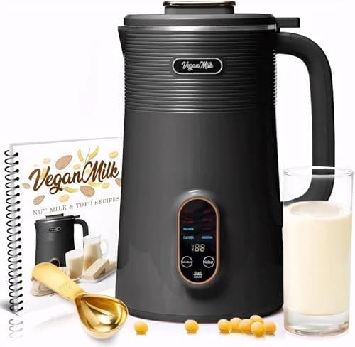 Nut Milk Maker Machine, Almond Milk Maker Machine, Soy Milk Maker Machine, Oat Milk Maker Machine - 8 in 1 Plant Based Milk Maker Machine Works as: Nut Milk Machine, Soymilk Maker & Soup Maker Machine