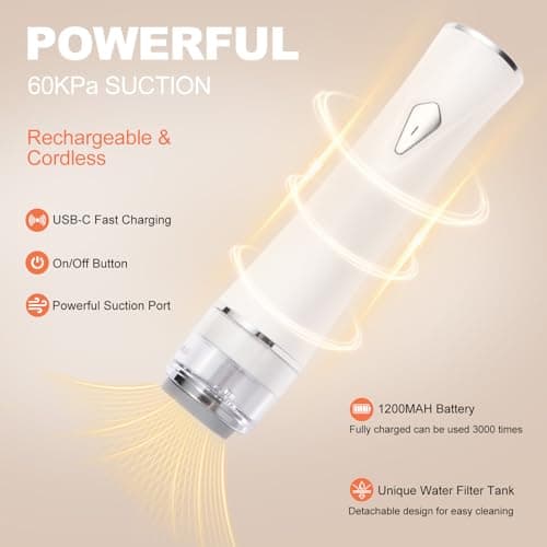Compact Vacuum Sealer Machine for Food Storage, 5S Fast Seal Powerful Food Vacuum Sealer with 30PCS Reusable Vacuum Bags, Automatic Handheld Food Saver for Storage, 10X Fresh, Sous Vide, Gift etc. - Thumbnail 2