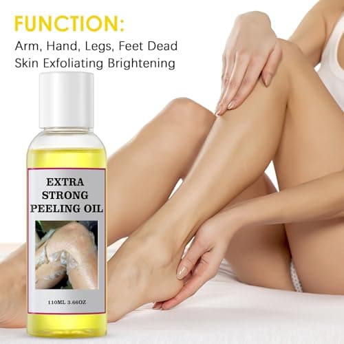 YAFUSIPE Yellow Peeling Oil for Dark Skin Strong Peel Oil Extra Strength Exfoliating Chemical Exfoliant Peels Solution at Home Body Peeling for Exfoliate Body Hand Foot Knuckle All Skin Type 3.66 OZ - Thumbnail 3