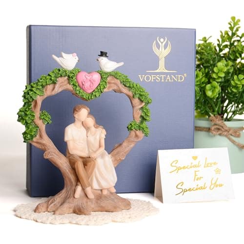Vofstand Ivory Wedding Figurine Gifts for Couple - Thumbnail 6