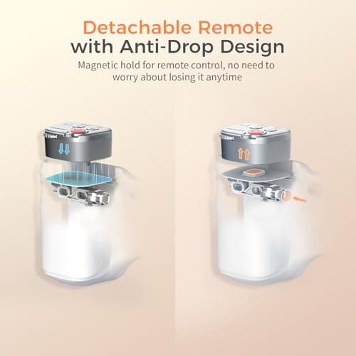 COMITOK Phone Camera Grip MOCA ARCO for Video Recording with Thumb Rest Area Design for iPhone Pro Max, with Enhanced Phone Mount & Detachable Remote for Easy Shooting, Video Call, Support iOS17/18/26 - Thumbnail 5