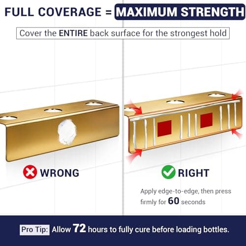 KLL Shampoo and Conditioner Dispenser - 3 Soap Dispenser Bathroom Wall Mount No Drill, Soap Holder, Hook - Refillable Shower Dispenser Pump Bottle for Bathroom Shower Accessories (Transparent) - Thumbnail 4