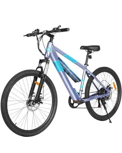 MULTIJOY Electric Bike for Adults,36V Built-in Invisible Removable Battery,350W Brushless Motor(Peak 450W) Electric Mountain Bike,26" Tires&Front Fork Suspension,UL Certified 7-Speed