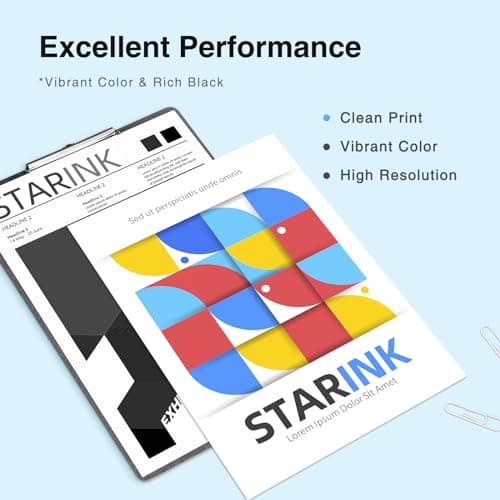 st@r ink Compatible Ink Cartridge Replacement for Canon PGI-280 XXL 280XXL PGBK for Pixma TR8620 TR8620a TR8520 TR7520 TS9120 TS8320 TS8220 TS6120 TS6220 TS6320 Printer(2 Packs) - Thumbnail 5