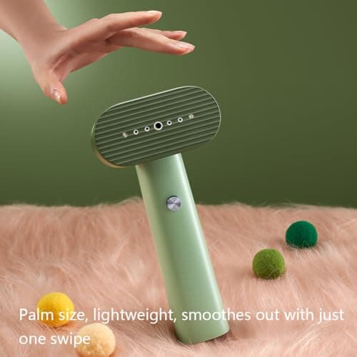 Nexdoo G6 Steamer for Clothes Portable 2-in-1 Travel Steamer Iron for Clothes, Just 0.7lbs Lightly, 10 Minutes of Continuous Steam, 900W Light Steamer for travel and home (green) - Thumbnail 4