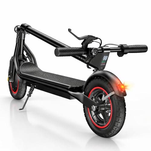 Electric Scooter for Adults, 23 Miles Range,Top Speed 22MPH E-Scooter, 500W Motor Electric Scooter with 10" Pneumatic Tires, 441Wh Battery Escooter, Light Control for Adult, App Support - Image 1