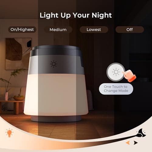 Wireless Charger 3 in 1, Magnetic Wireless Charger Stand with Night Light, 360° Rotation Portable Travel Charging Station Multiple Devices for iPhone 17/16/15/14/13/12, Apple Watch, AirPods Pro 3 - Thumbnail 3