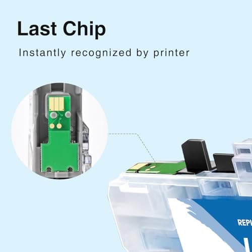 Starink LC506 Ink Cartridge Replacement for Brother LC506 Ink Cartridges Combo Pack Compatible with Brother MFC-J4355DW MFC-J4555DW MFC-J4557DW Printers, Black/Cyan/Magenta/Yellow, 4 Pack - Thumbnail 5