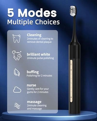 Lumivoid Water Flosser and Electric Toothbrush Combo,2-1 Oral Clean Kit, 5-Speed Sonic Electric Toothbrush & 4-Speed Portable Water Flosser to Clean Teeth and Protect Gum Health, IPX7 (Pink-Set) - Thumbnail 6