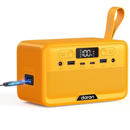 Portable Power Station 100W 89.6Wh, Lightweight 2.54lb Solar Generator with USB-A 18W/15W & USB-C 45W/15W 40W AC/Solar Recharge for Camping Travel Drone Camera Mini Fan & Outdoor Emergency Backup - Image 1