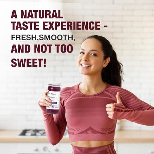 Biolore Wildcrafted Sea Moss Gel - Elderberry 16 oz - Flavored Sea Moss Gel with Essential Vitamins & Trace Minerals - Vegan Superfood - Made in USA, Gluten-Free, No Added Sugar - Thumbnail 3