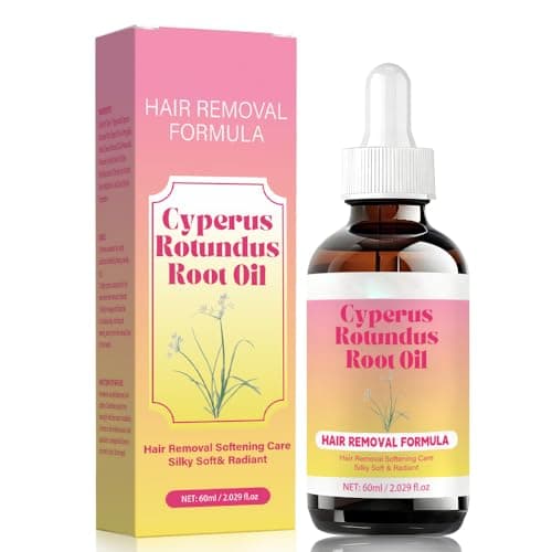 Cyperus Rotundus Root 0il | Cyperus Rotundus Oil for Hair Removal | Hair Reduction | Moisturizes & Soothes The Skin | Suitable for All Skin Types,60ml (1)