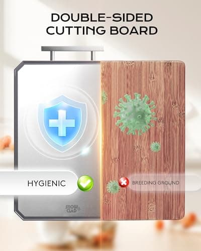 EXTRA LARGE Stainless Steel Cutting Board Set of 3 for kitchen - Thumbnail 4
