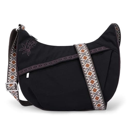 Xieyiwei Crossbody Bags for Women Lightweight Large Capacity Messenger Shoulder Bag Purses for Women with Adjustable Strap for Travel & Shopping - Image 1