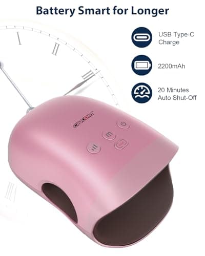 CINCOM Hand Massager - Cordless Hand Massager with Heat and Compression for Arthritis and Carpal Tunnel - Thumbnail 5