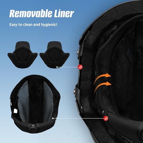 LUMDEER Ski Helmet, UV Protection Snowboard Helmet, Certified Ajustable Snow Sport Helmets for Men Women Skiing, Skating, Snowboarding - Thumbnail 4