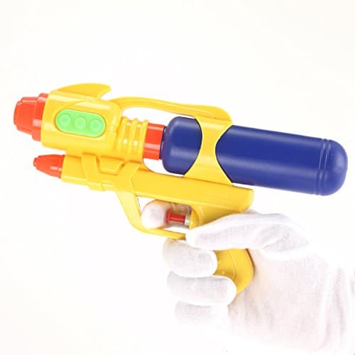 Fun-Here Water Guns 9 Inch 6 Packs for Kids Adults Multicolor Squirt Gun in Party Pool Bath Favors Indoor Outdoor Funy Summer Toy (Pack of 6) (9 Inch) - Thumbnail 4