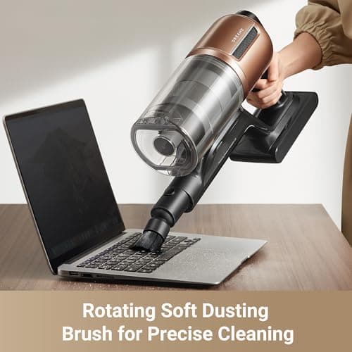 DREAME Z20 Cordless Vacuum Cleaner, Smart Vacuum Cleaner with 250AW Powerful Suction, Up to 90 Minutes Runtime, Versatile for All Surfaces, Handheld Feature for Hard Floors, Carpets & Sofas - Thumbnail 5