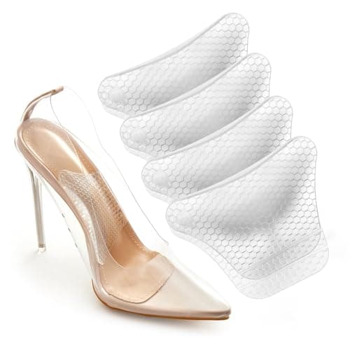 Plantar Fasciitis Relief Arch Support Insert Soft Gel Arch Pad Adhesive Orthotic Shoe Insole for Flat Feet & High Arch Support Cushions for Flats Sandals Trim to Fit - 2 Pairs - Image 1