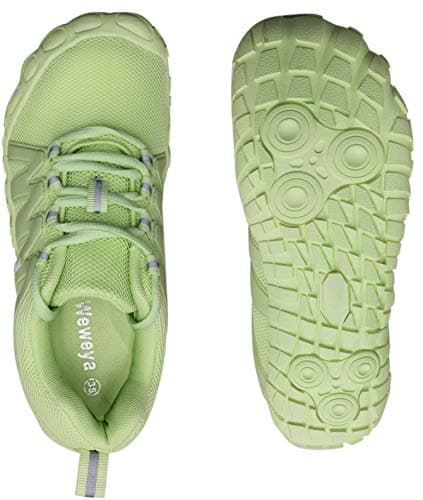 Weweya Women's Barefoot Shoes Cross Training Minimalist Running Zero Drop Boxing Kickboxing Arch Support Outdoor Yoga Hiking Trekking Camping Green US Size 10 - Thumbnail 5